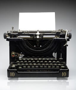 typewriter for paralegals back in time